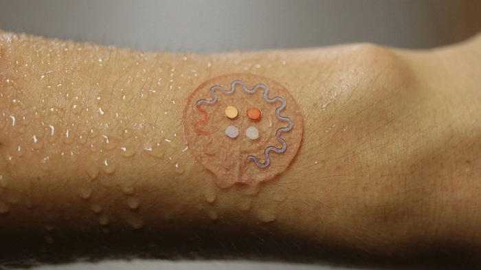 Sweat It out! Skin patch aims to test sweat for health